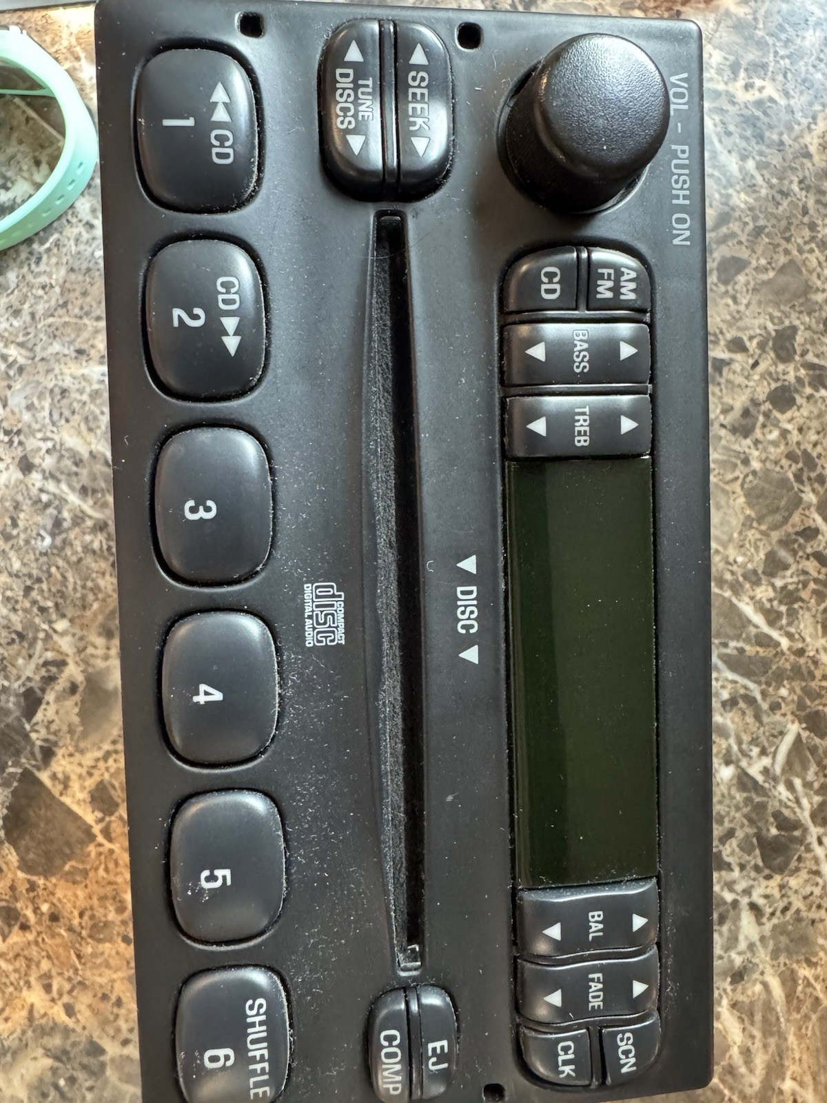 Not Tested- 1998-2000 Ford Ranger AM/FM CD OEM Radio Audio XL5F-18C815-AA