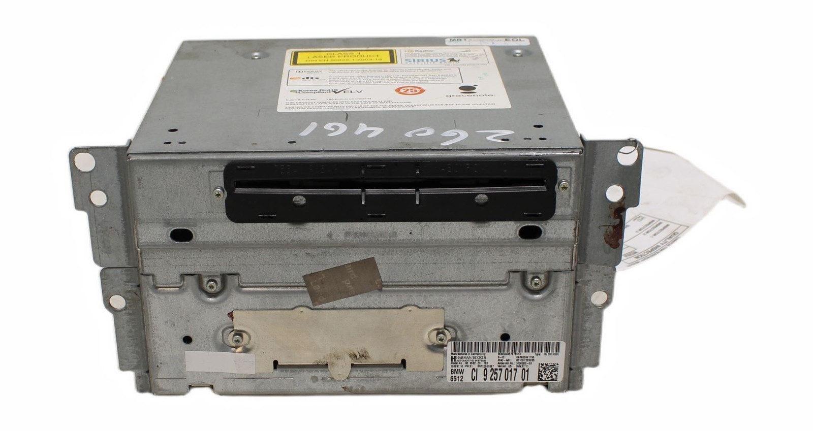2010-2013 BMW Radio AM FM CD With Navigation 535i GT OEM 1530110