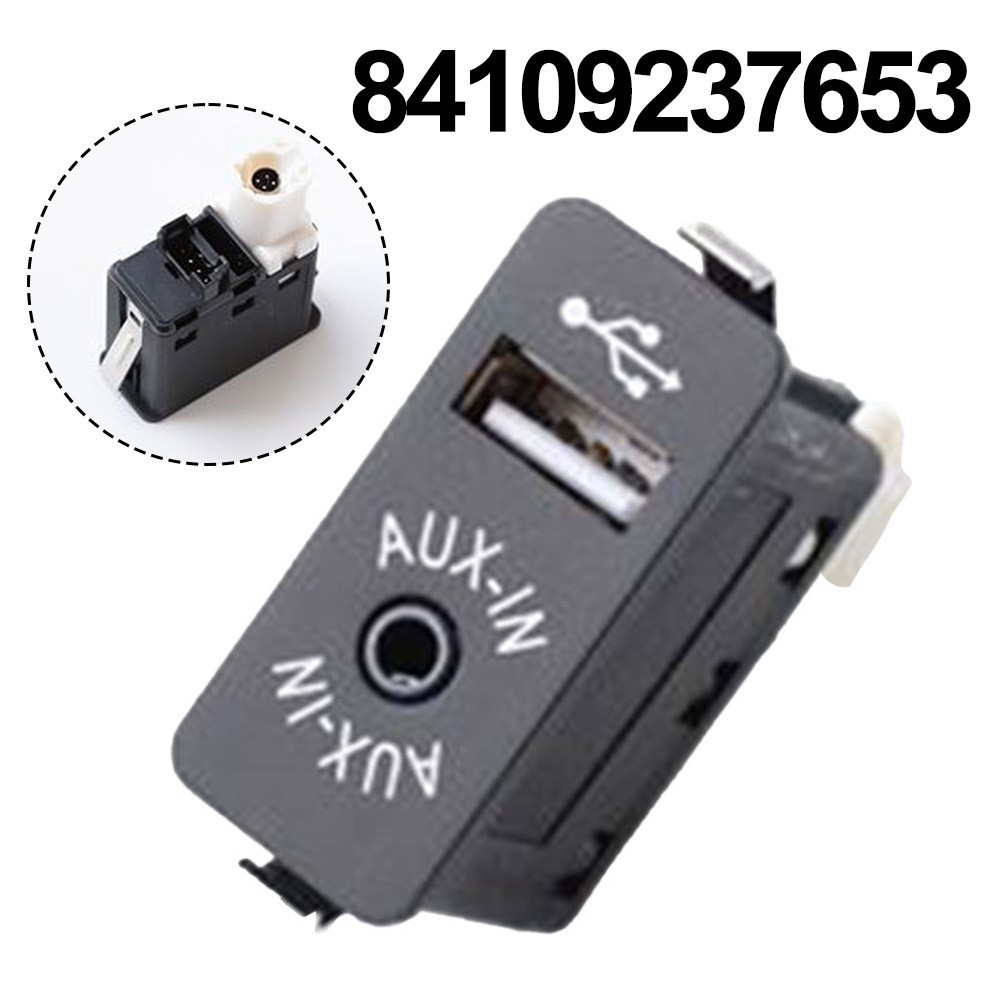 Car USB AUX Input AUX Socket Car USB AUX Input Socket Direct Installation