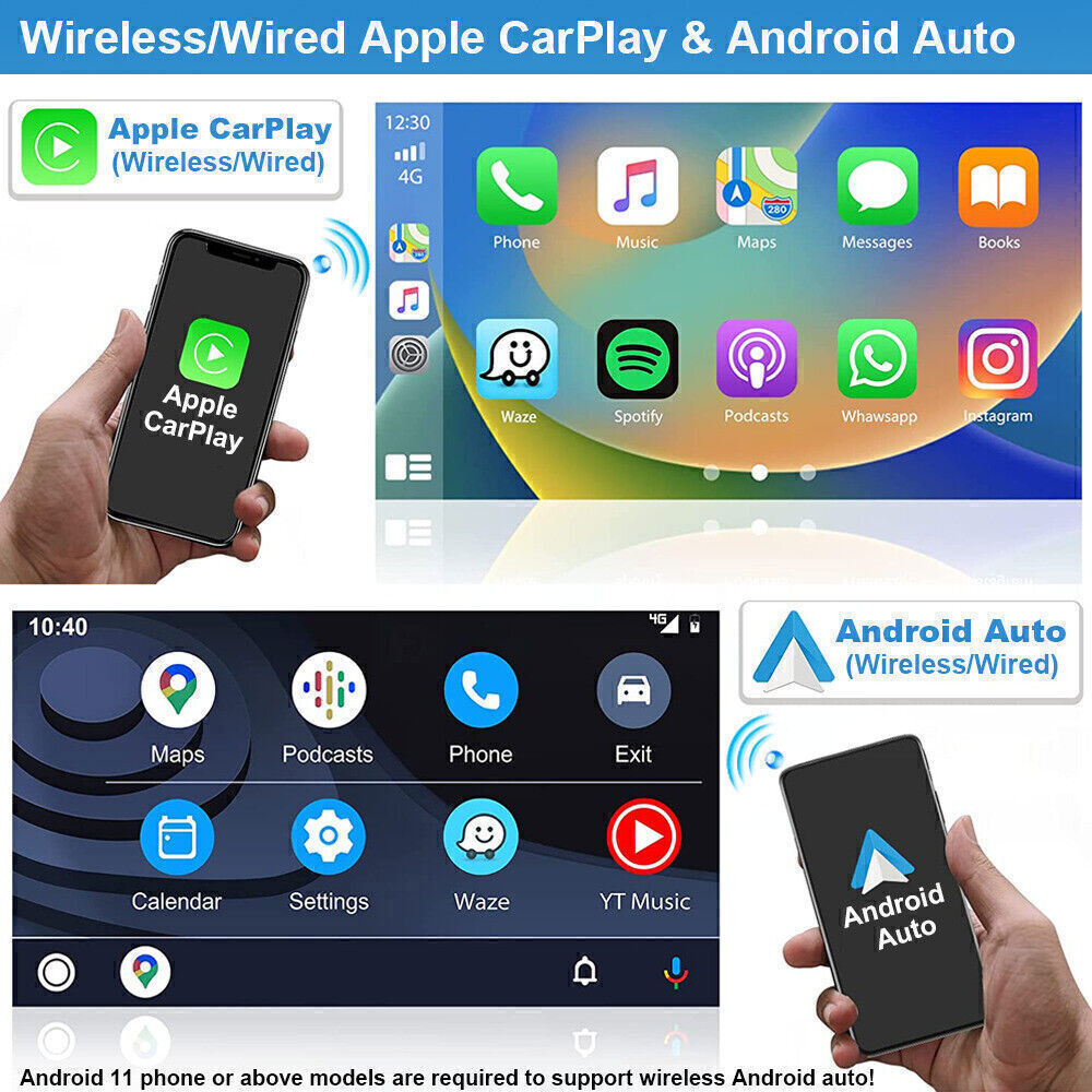 Android 13 CarPlay Car Stereo Radio GPS WIFI For 2008-2014 Subaru WRX / WRX STI