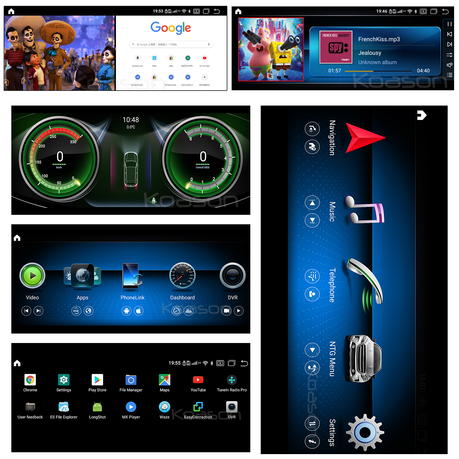 SMOONAVI 12.3” Mercedes Benz C W204 Screen 8+128G Android13 Carplay Autoradio