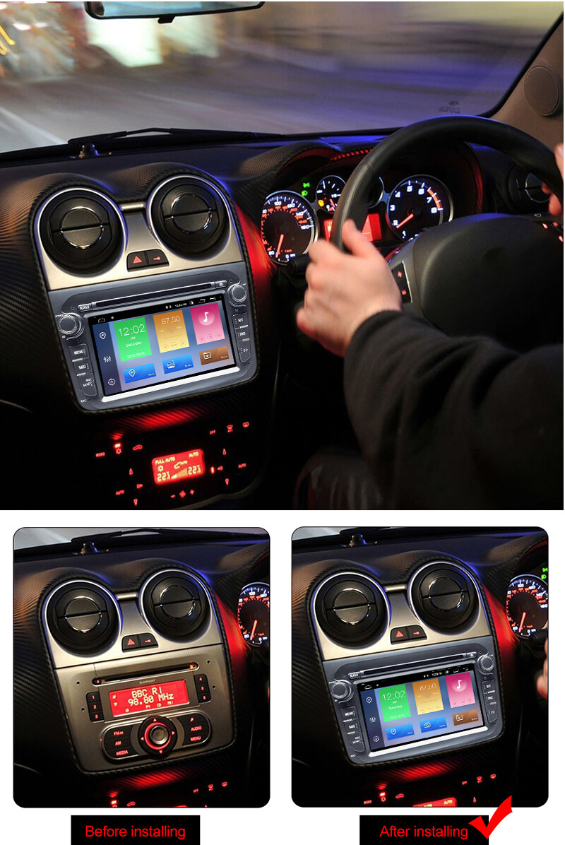 “CAR TABLET ANDROID 11 FOR ALPHA ROMEO MYTH BLACK 2GB MEMORY – 32GB ROM CAR RADIO 7”