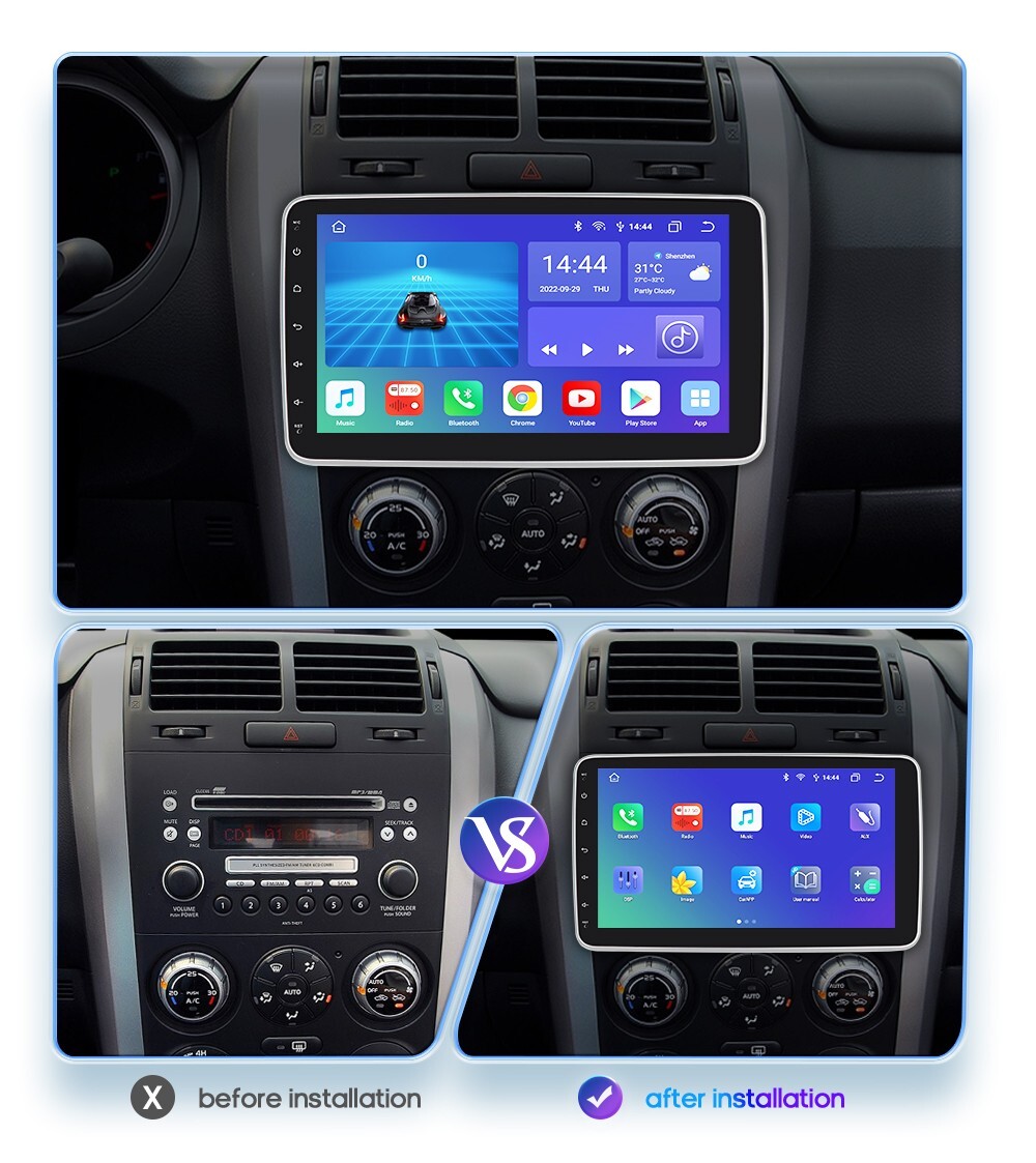 10.1″ Android 10 2 DIN Car Radio Player Stereo GPS Head unit 8+128GB Octa Core