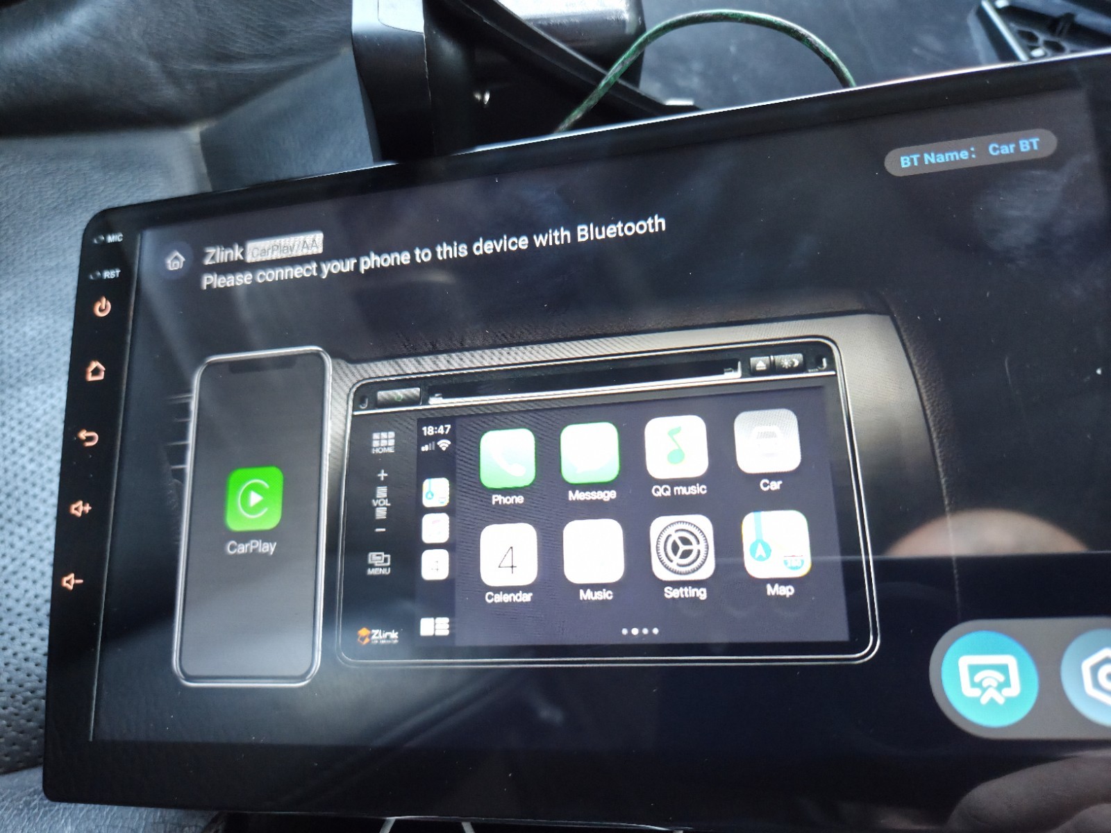 9 Inch Android 15 Car Stereo With GPS Carplay 4G+64G CAM