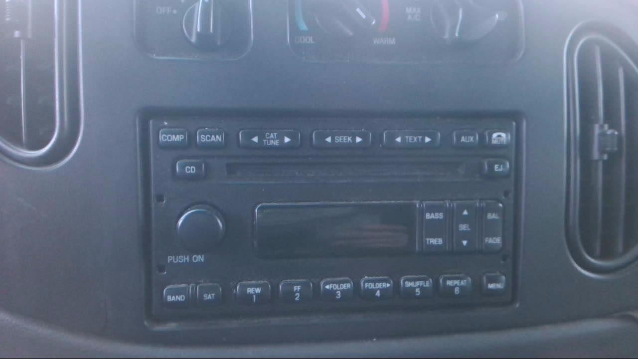 Audio Equipment Radio Am-fm-cd Single Disc Fits 05-07 FORD E150 VAN 808049