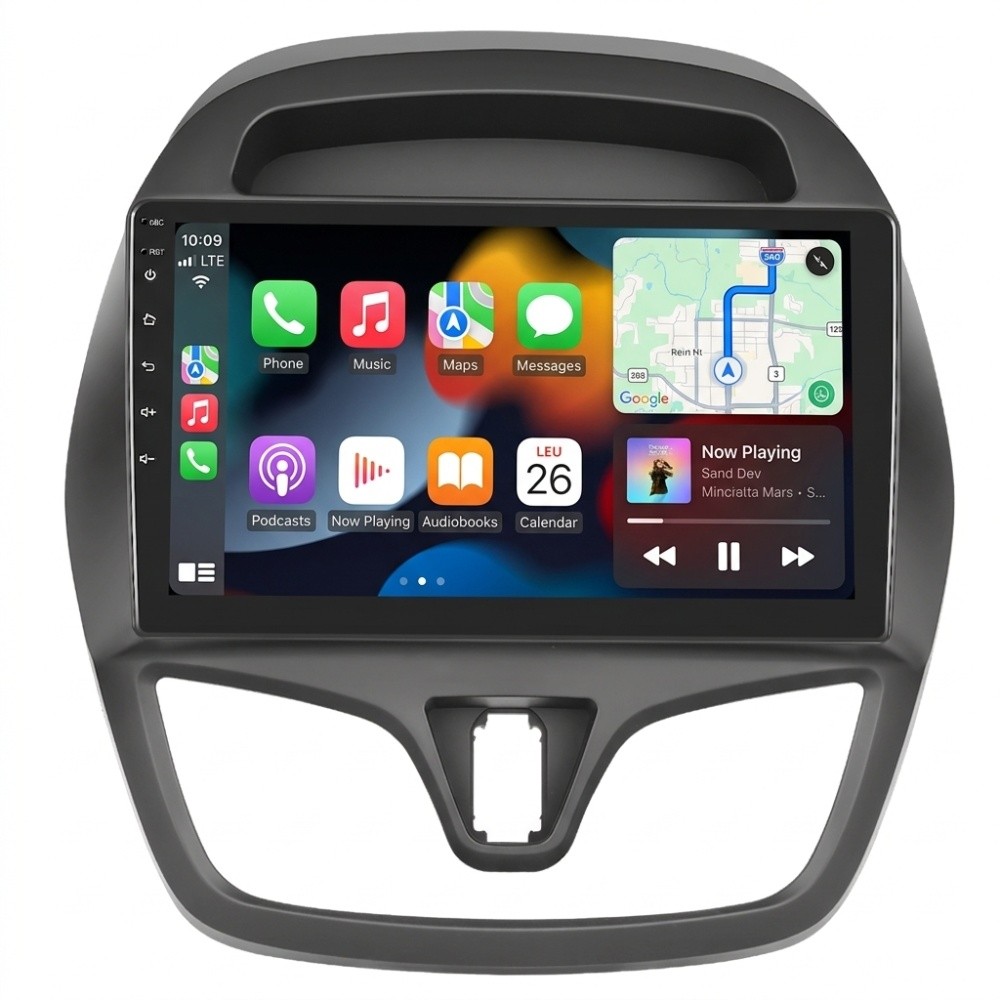 4GB+64GB Android 15 Carplay Car GPS Stereo Radio For Chevrolet Spark 2016- 2018