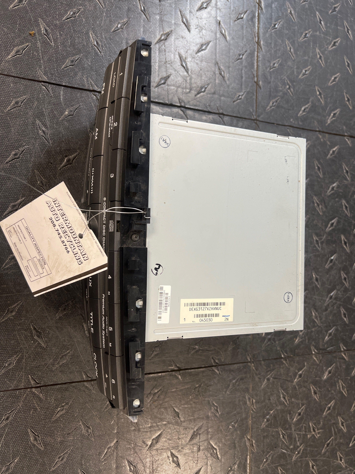 2008 – 2009 Honda Accord AM FM 6 Disc CD MP3 WMA Stereo Radio Receiver