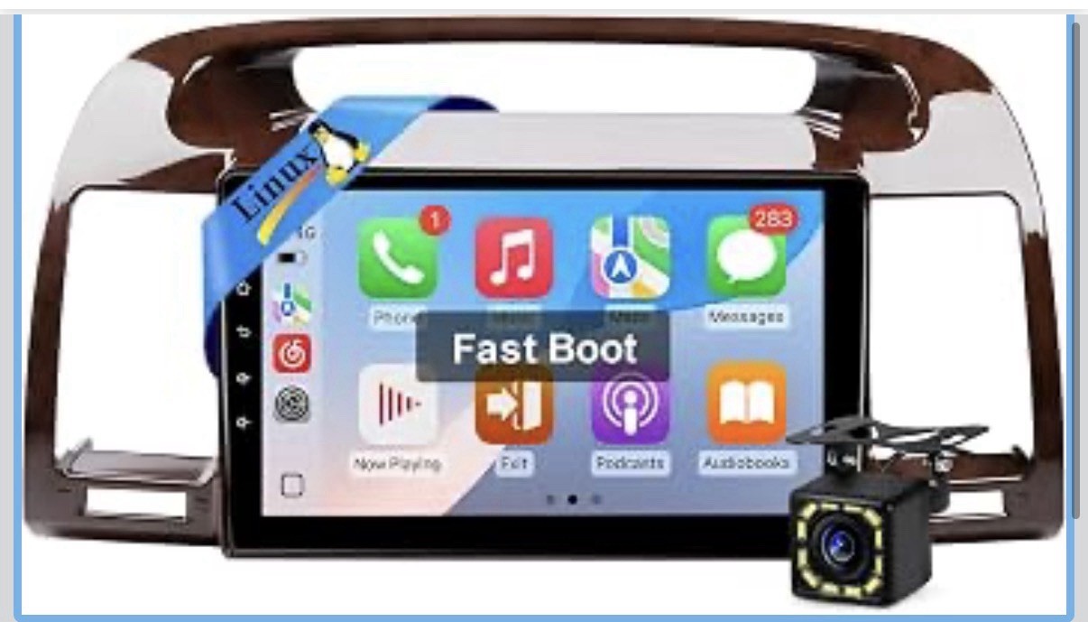 Carplay for Toyota Camry 2002-2006 Android Auto Car Stereo Radio GPS Navi WIFI