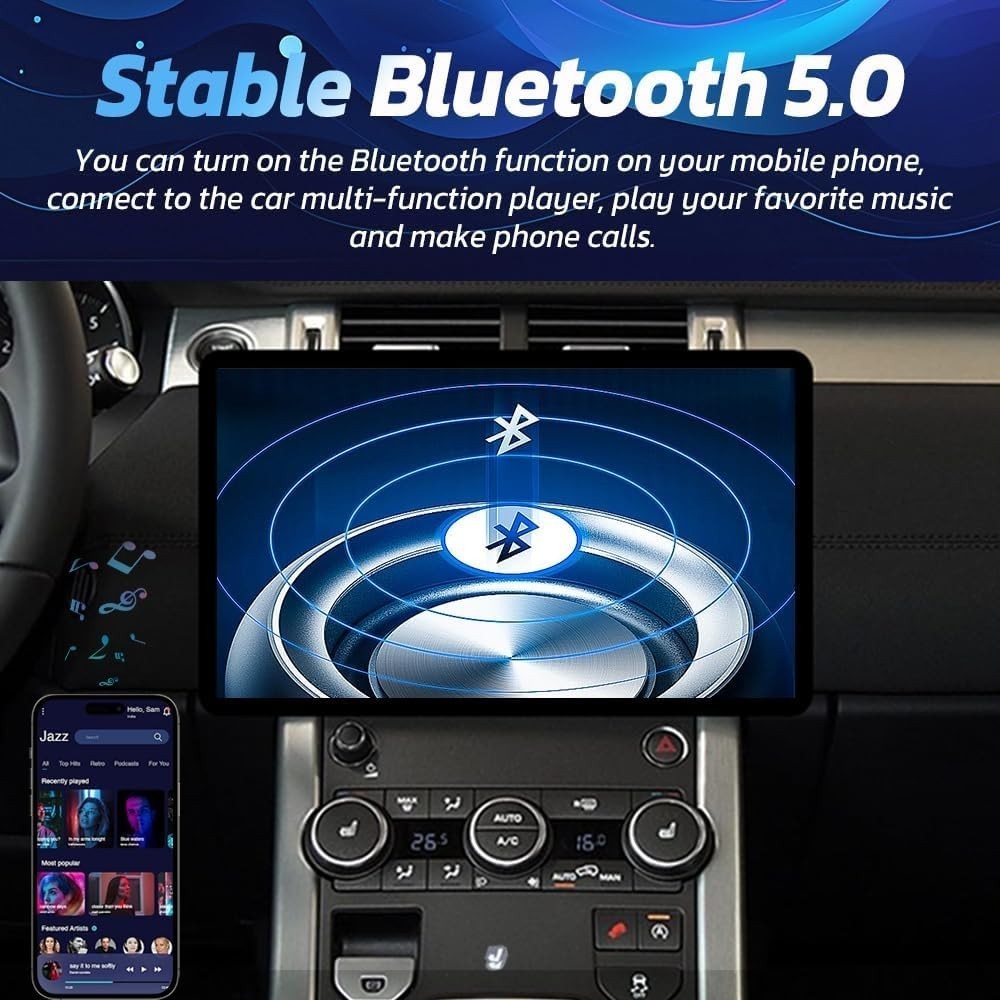 13″ for Land Rover Range Rover Evoque 2011-2019 Car Radio Carplay GPS Navigation