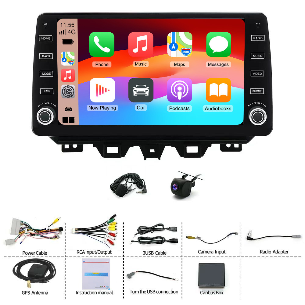 For Hyundai Tucson 2019 2020 2021 Android 14 Apple Carplay Car Radio Stereo GPS
