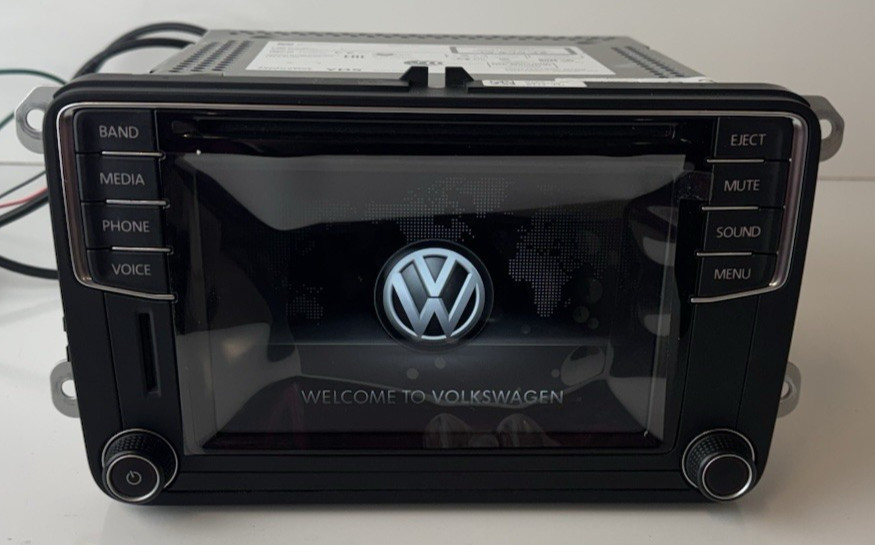UNLOCKED NEW TOUCH 16- 17 VW Volkswagen MIB2 Jetta Passat OEM Radio 5C0035200