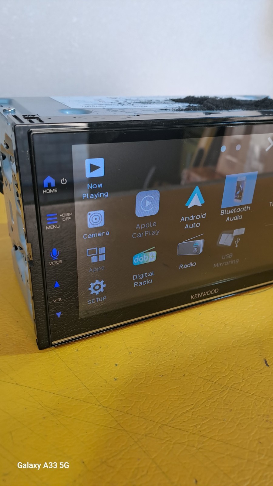 Kenwood DMX7722DABS Wireless Apple CarPlay Android Auto DAB Bluetooth Car Stereo