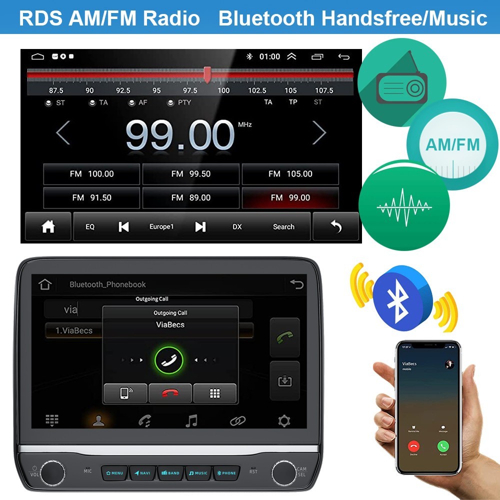 Apple Carplay For 2014 2015 2016 2017 2018 Silverado Sierra Car Stereo Radio GPS