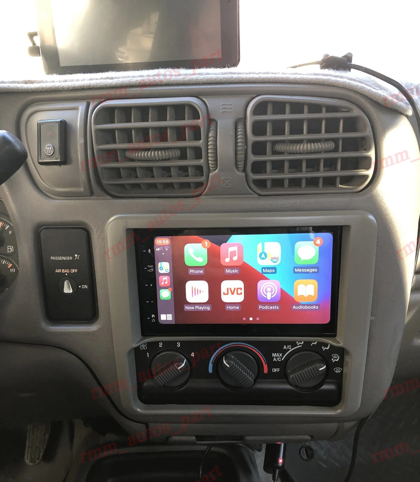 Carplay Android 13 Car Radio Stereo GPS DSP WiFi For Chevy S10 2003-2006