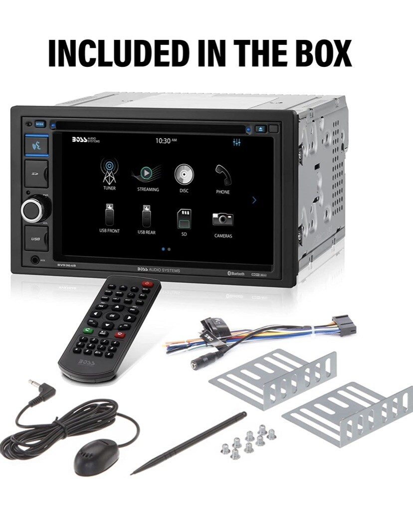 boss audio system apple car play