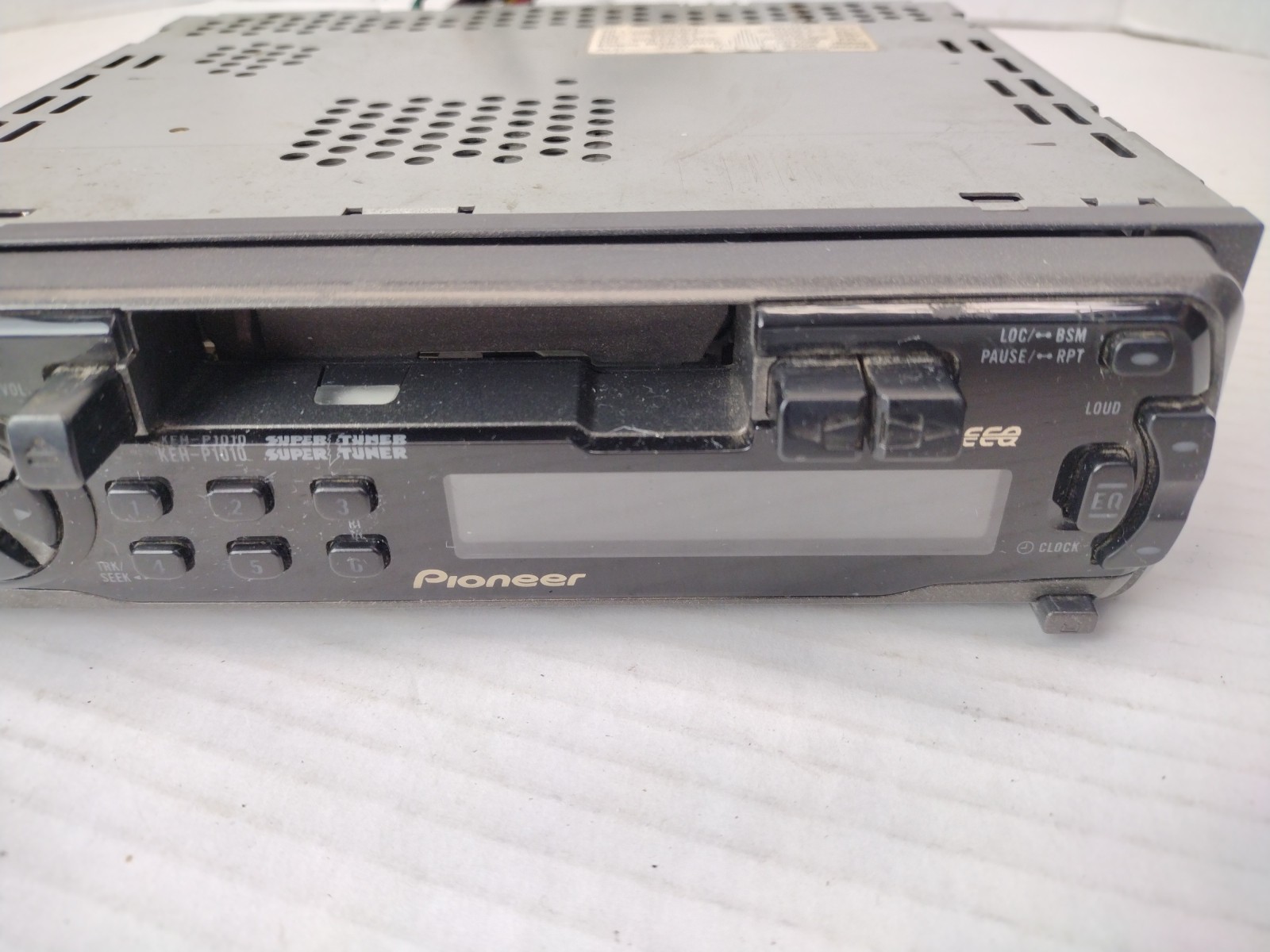Vintage Pioneer AM / FM Radio Cassette Tape Player 45w x 4 Super Tuner FOR PARTS