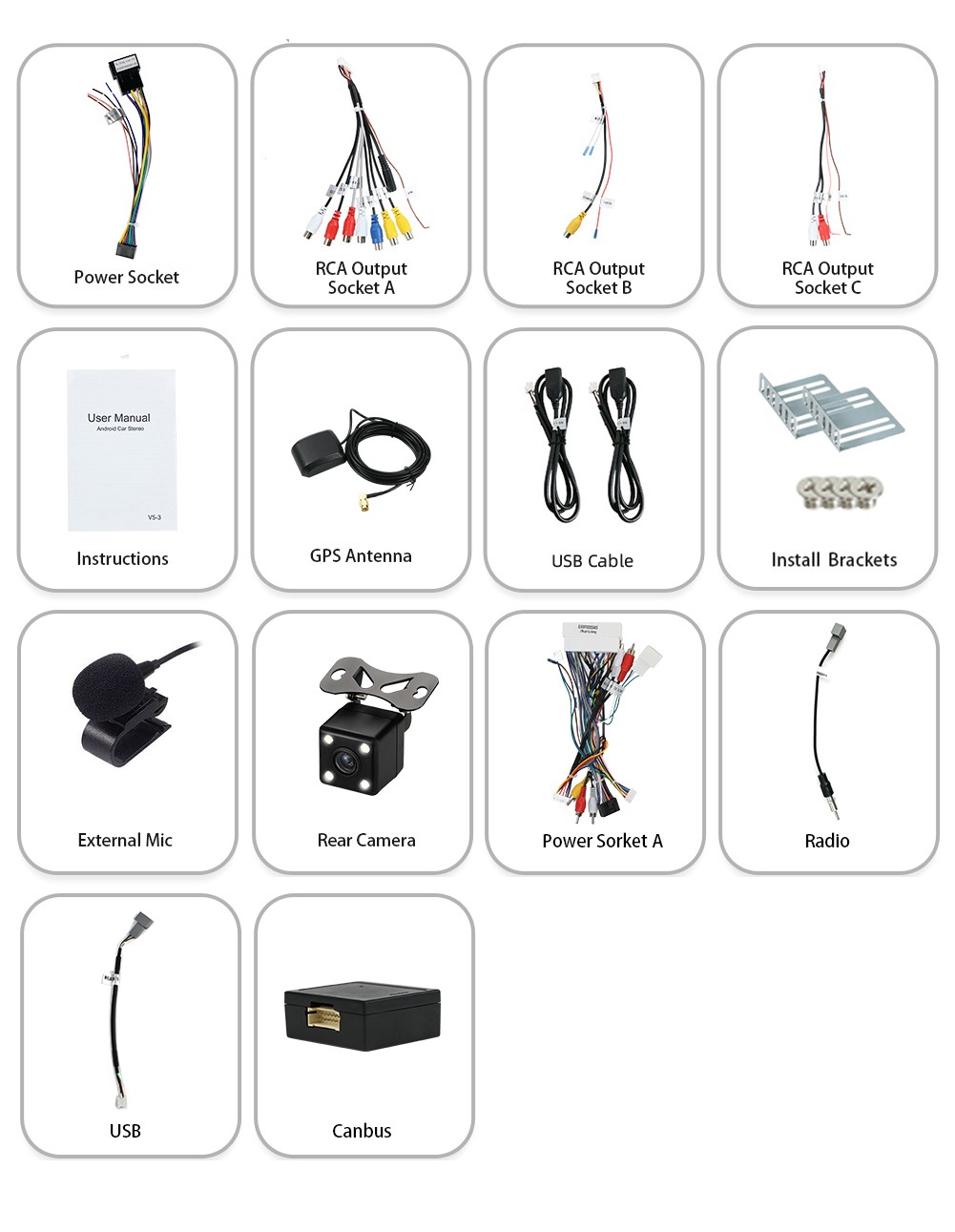 9” 8G+256G Car Radio For Hyundai Elantra 2009-2019 Android 16 GPS Navi USB WIFI