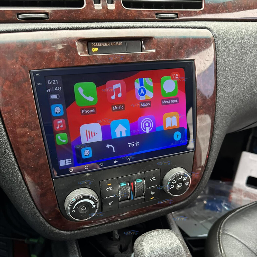 8″ Pantalla Para 2006-2013 Chevrolet Impala Carplay Estéreo Radio Android 14 GPS