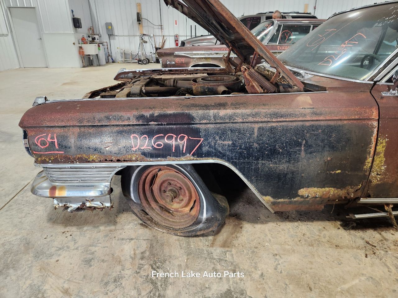 UNTESTED Radio W/ Knobs Fits 1964 CADILLAC 60S 1342724