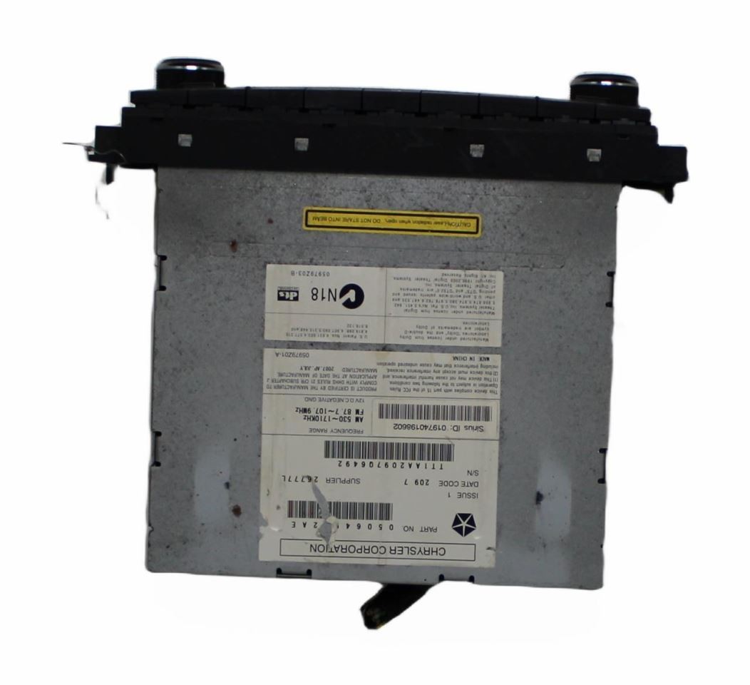 2008-2011 Dodge Dakota Radio AM FM6 Disc Cd-dvd Changer OEM 1427982