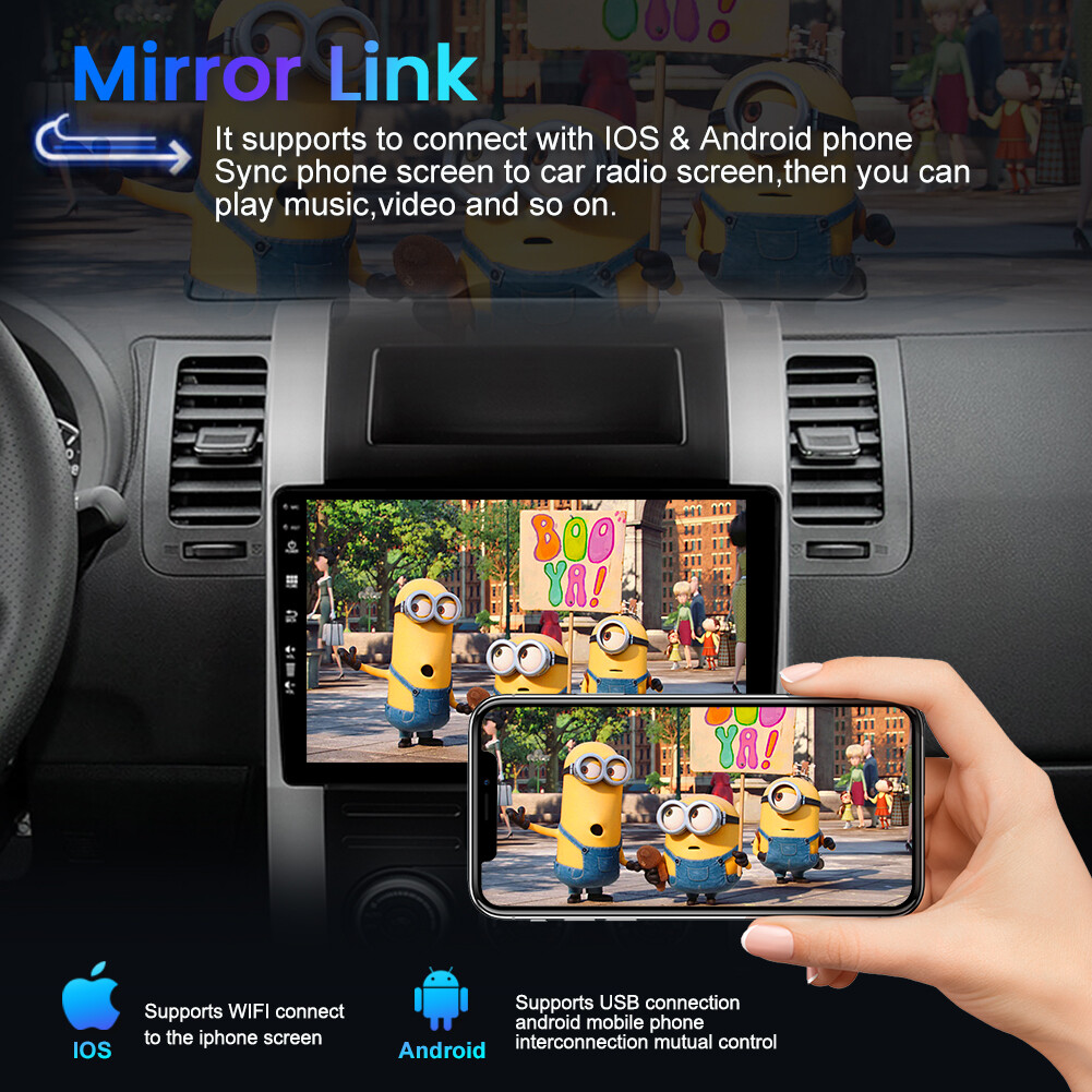 4GB+64GB Car Stereo Radio CarPlay For Nissan X-Trail T31 Android Navi DSP AHD BT
