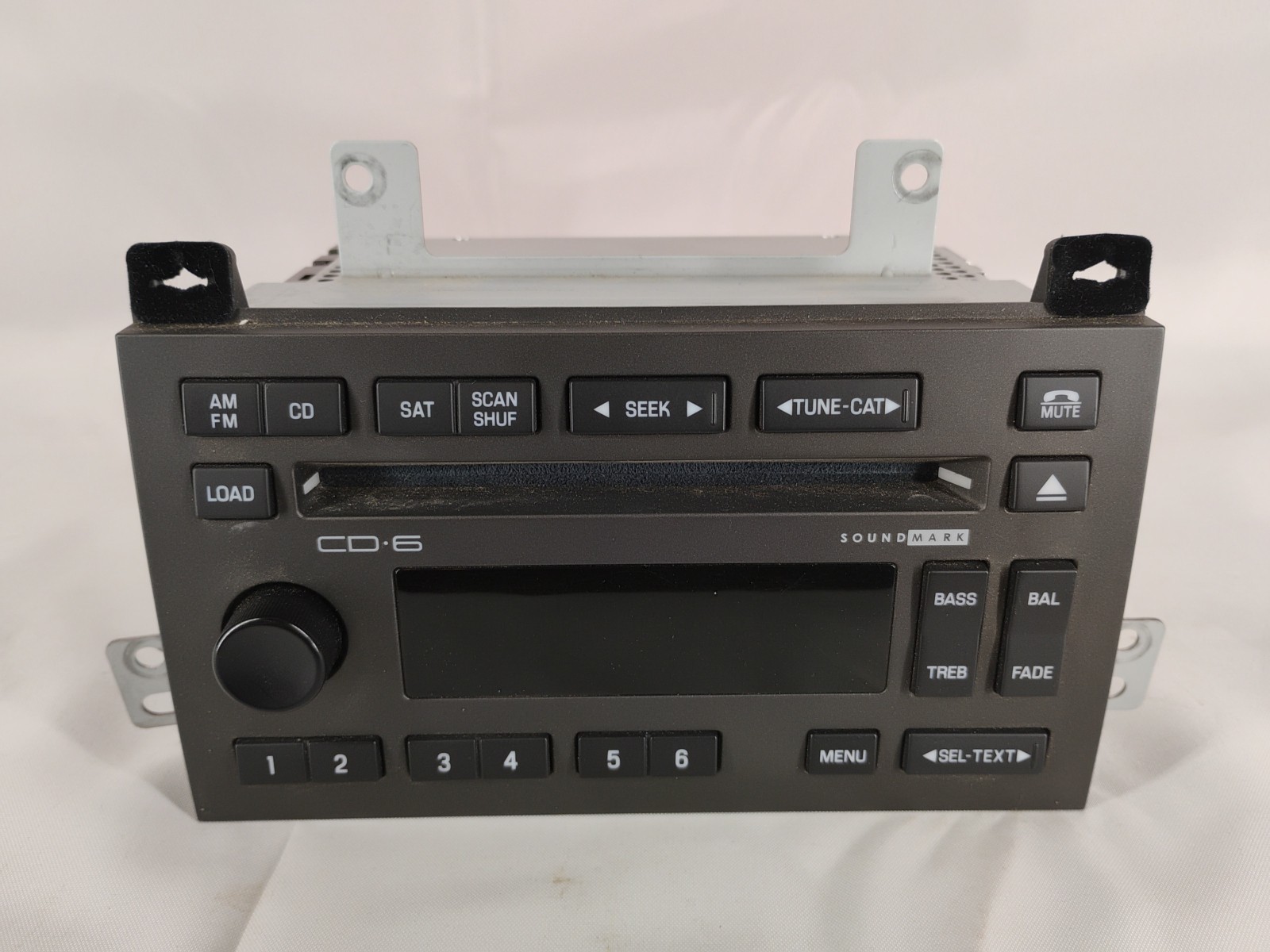 Ford Sound Mark CD 6 OEM Car Stereo #6W1T-18C815-CA Tested Working Video Bracket