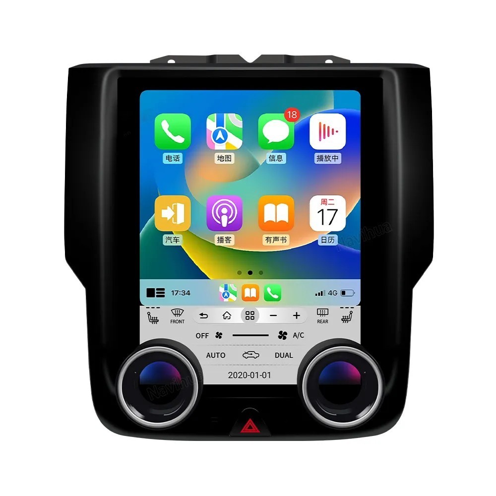 For Dodge Ram Truck 9.7″ Android Radio Stereo Wireless Carplay AHD GPS Display