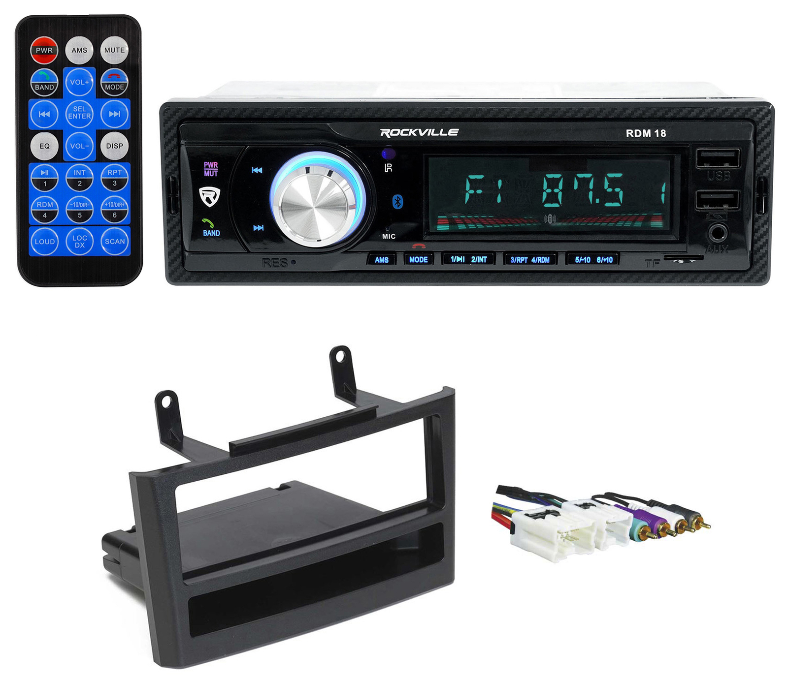 Digital Media Bluetooth MP3/USB/SD Receiver Radio For 2000-2003 Nissan Maxima