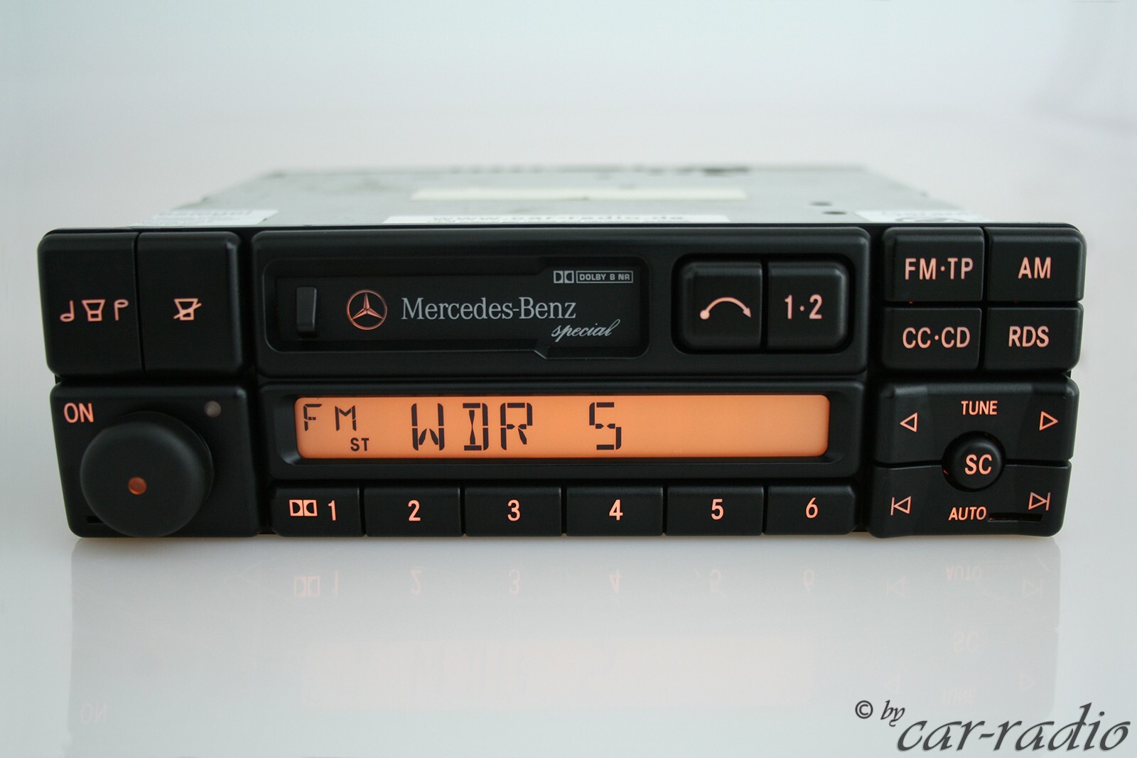 Genuine Mercedes W126 Radio Special BE2210 Bluetooth Radio MP3 C126 S-Class