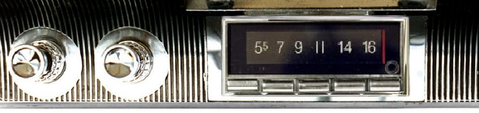 USA 740 1958 1959 1960 Cadillac AM/FM Radio Bluetooth W/Mic USB AUX IPOD