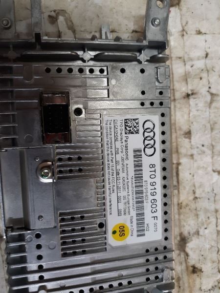 Info-GPS-TV Screen VIN Fp 7th And 8th Digit Fits 09-17 AUDI Q5 442898