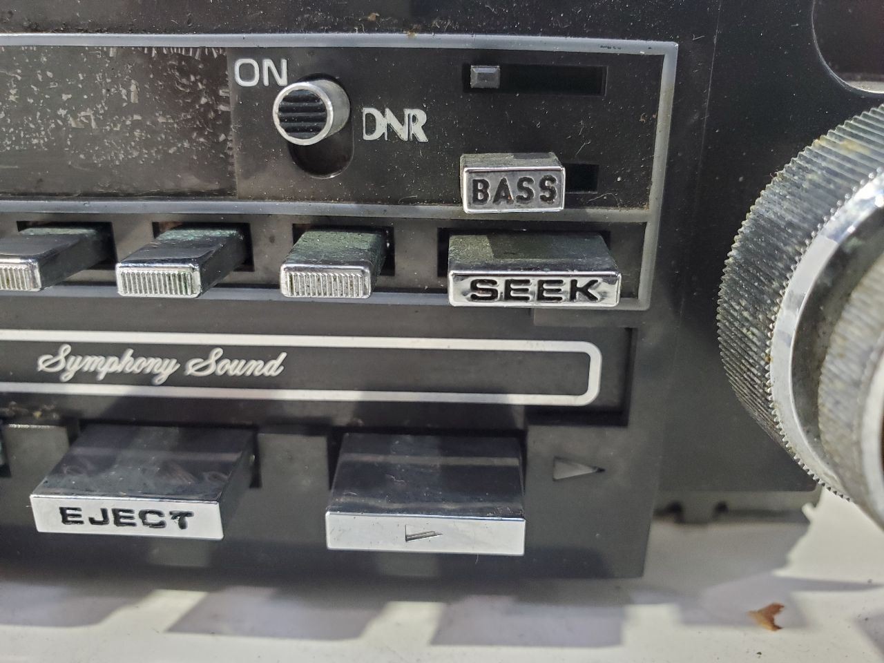 1984 Cadillac Fleetwood OEM Radio Display Not Tested Sold As Is
