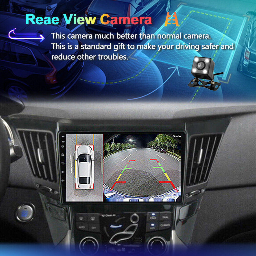 Car Radio Stereo FOR Hyundai Sonata 2011-2015 Car Play GPS Android 14 AHD 8 CORE