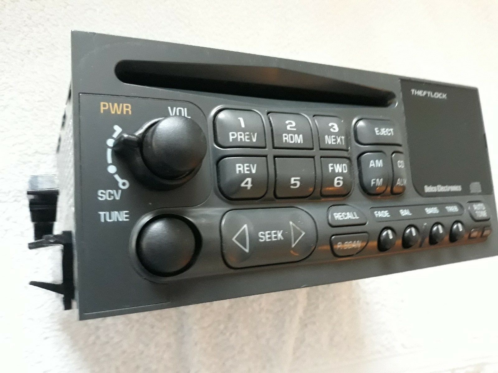 2002 2001 2000 1999 1998 1997 1996 1995 GM GMC truck am/fm cd radio silverado