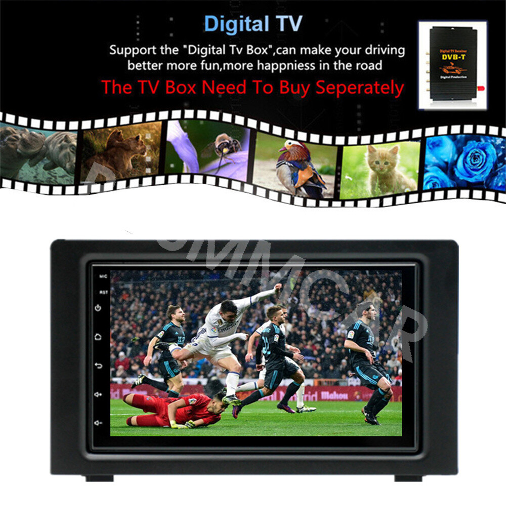 Double 2Din Car GPS Navigation Stereo DAB+ FM/RDS Fit For SaaB 9-3 2007-2011