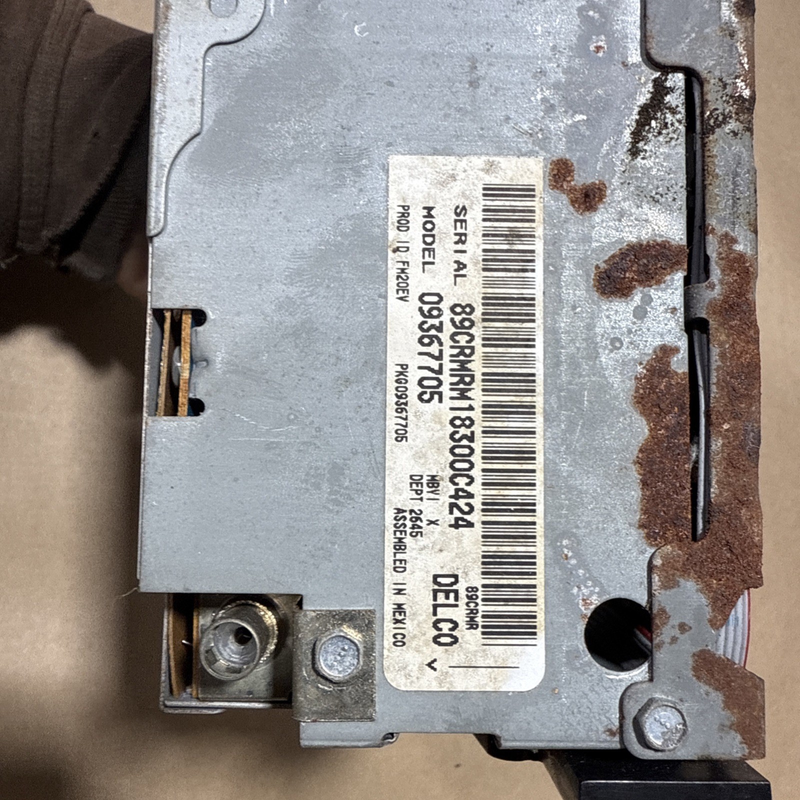 A/C Delco Radio Model 09367705 GM Truck Silverado