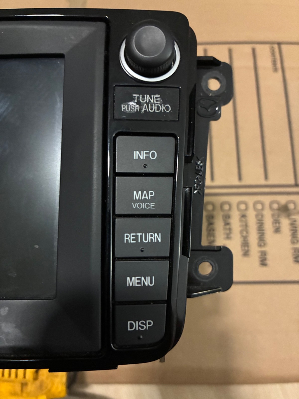 09-12 MAZDA CX-9 CX9 OEM NAVIGATION CD RADIO DISPLAY SCREEN TE9566DV0A J341