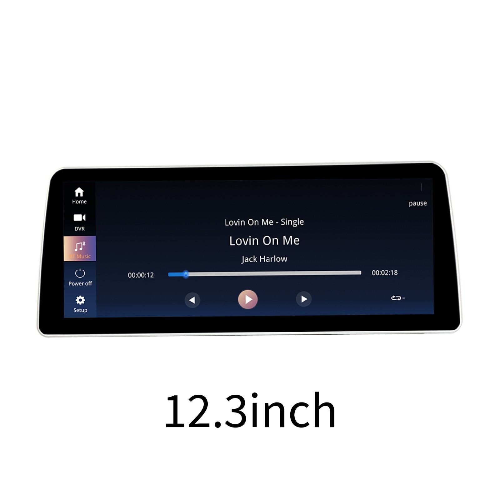 12.3in Touch Screen CarPlay Android Auto BMW 5 Series 6 Series E60 E61 E63 E64