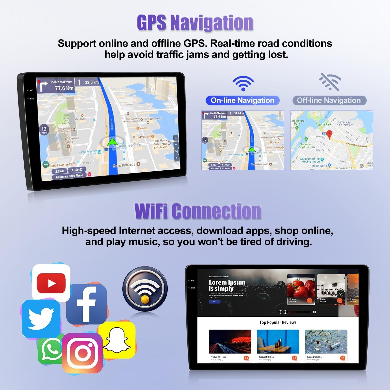 HU for BMW Mini Cooper R56 R60 2007-2013 Car Radio Stereo GPS Navigation Carplay