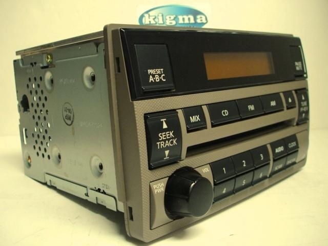 Nissan Altima 2005 2006 CD player base (none-BOSE) sound system Brown face Trim