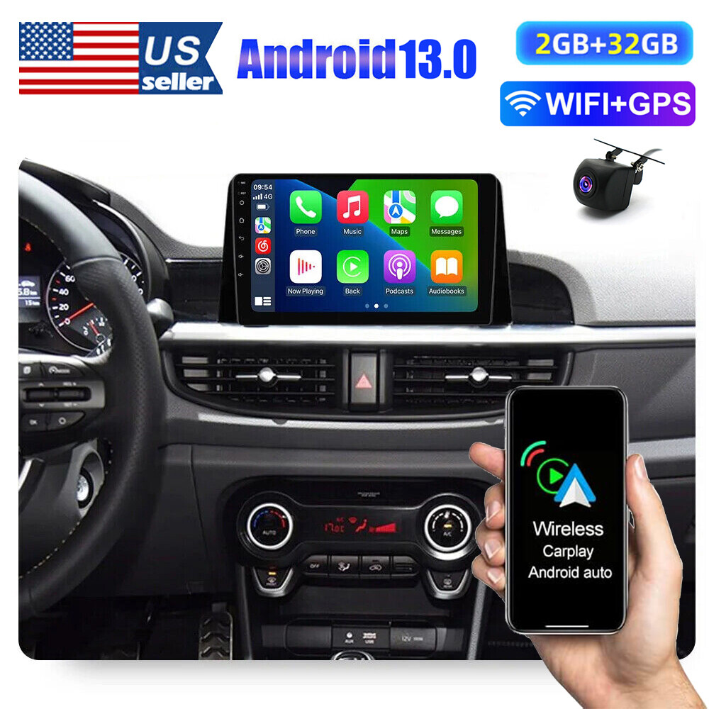 Android 13.0 CarPlay Radio GPS Navi Head Units For Kia Picanto Morning 2016-2019