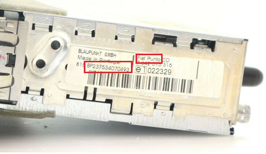 Blaupunkt radio code / key code BMW – Opel Car 300 Opel CD 300 SC 202 Car 2003
