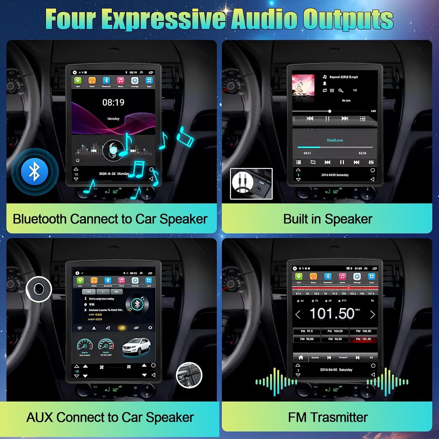 Fit for Ford F150 2009-2014 Android 13 Carplay Car Stereo GPS Navi Radio WIFI BT