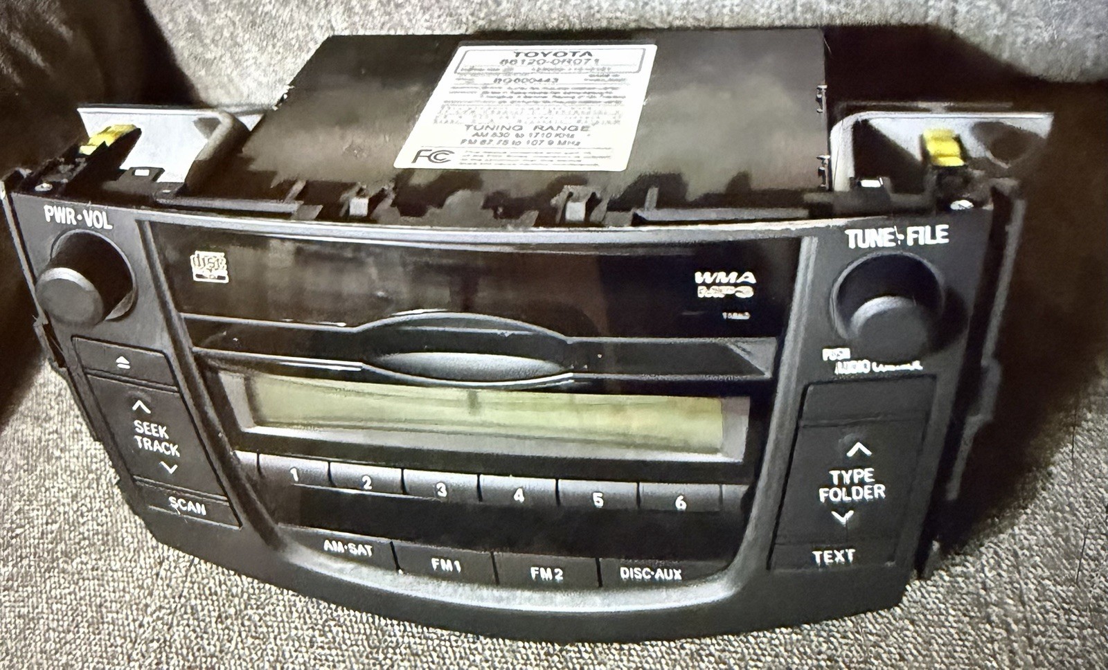 Toyota rav 4 stock oem stereo