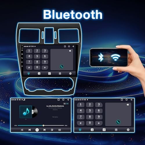 Car Radio Stereo Carplay For 2014-2015 Subaru XV Crosstrek 2+32G 9inTouchscreen
