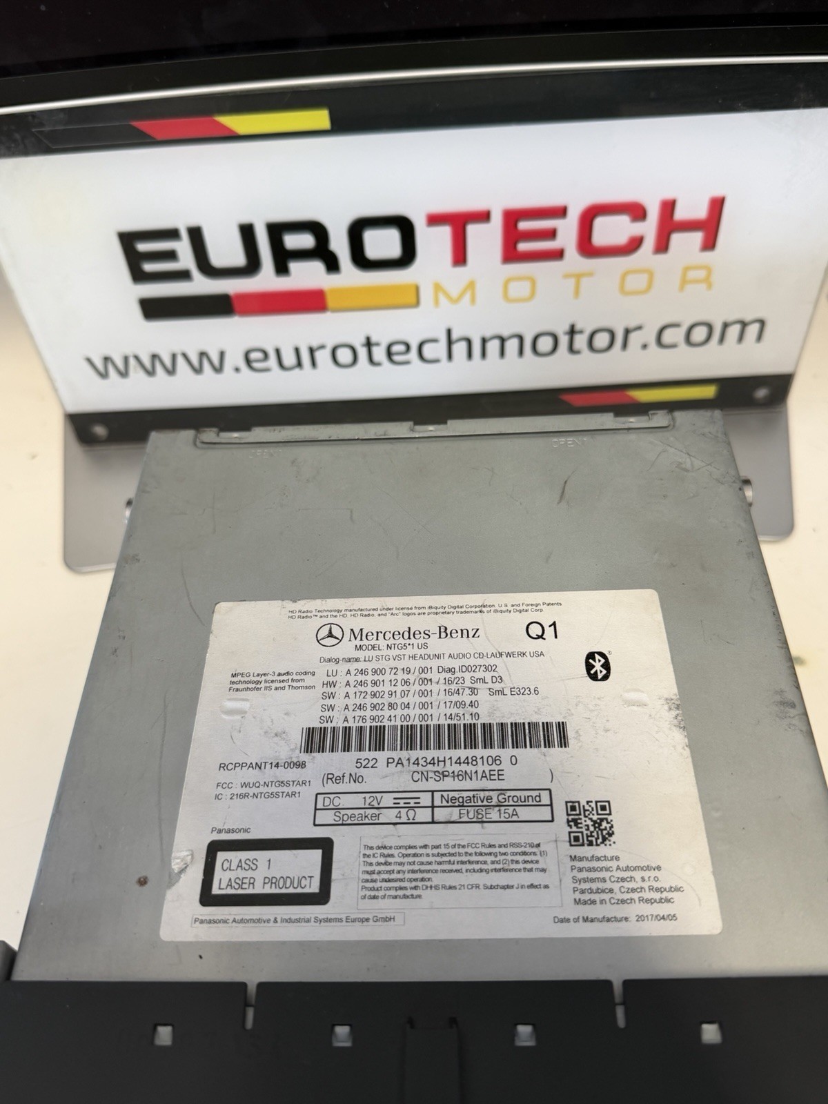 MERCEDES-BENZ MERCEDES GLA-CLASS 2017 156 Type GLA250, control, dash 2469007219