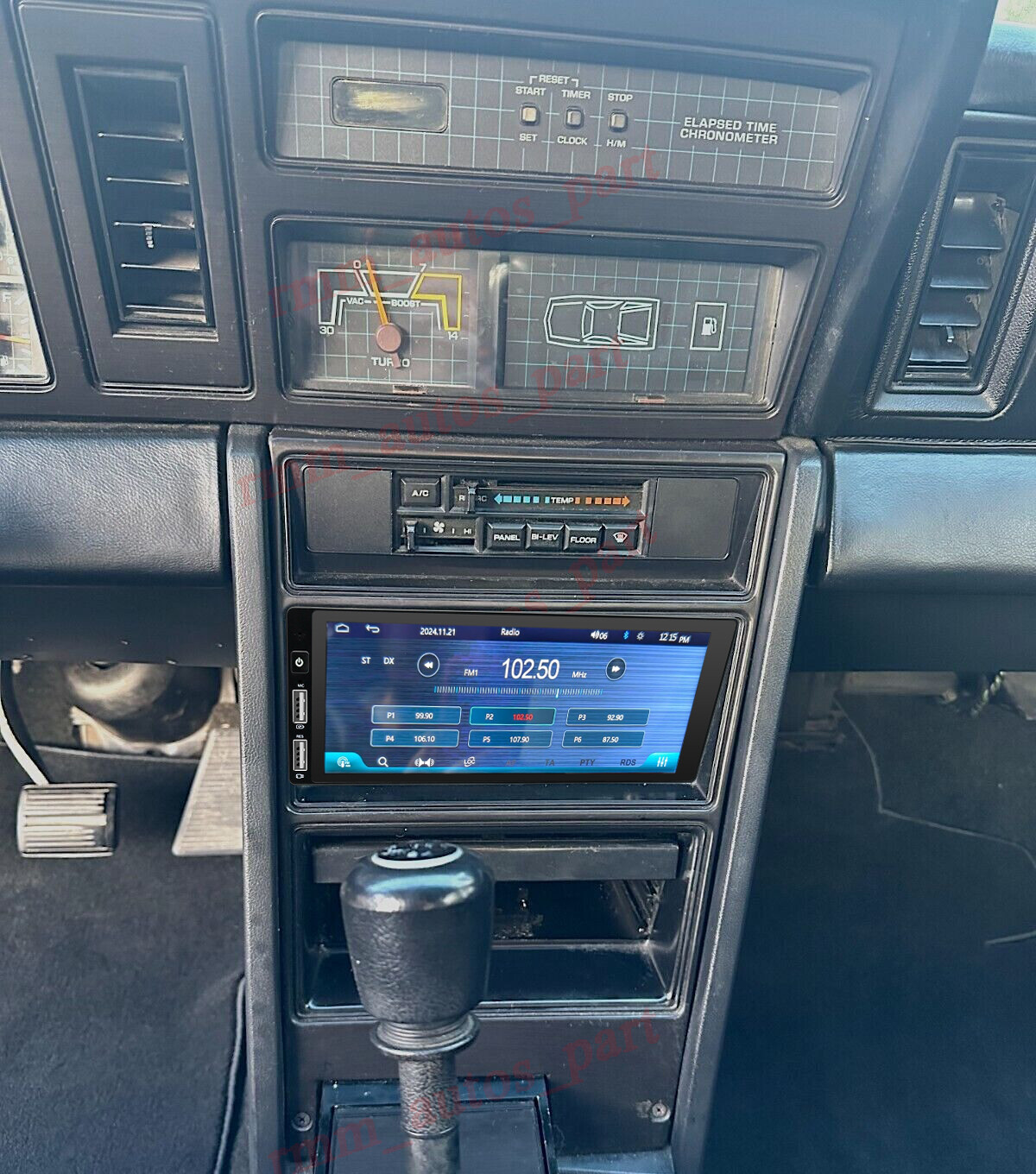 For 1977-1995 Chrysler LeBaron Android 15.0 Carplay Car Stereo Radio GPS WiFi FM