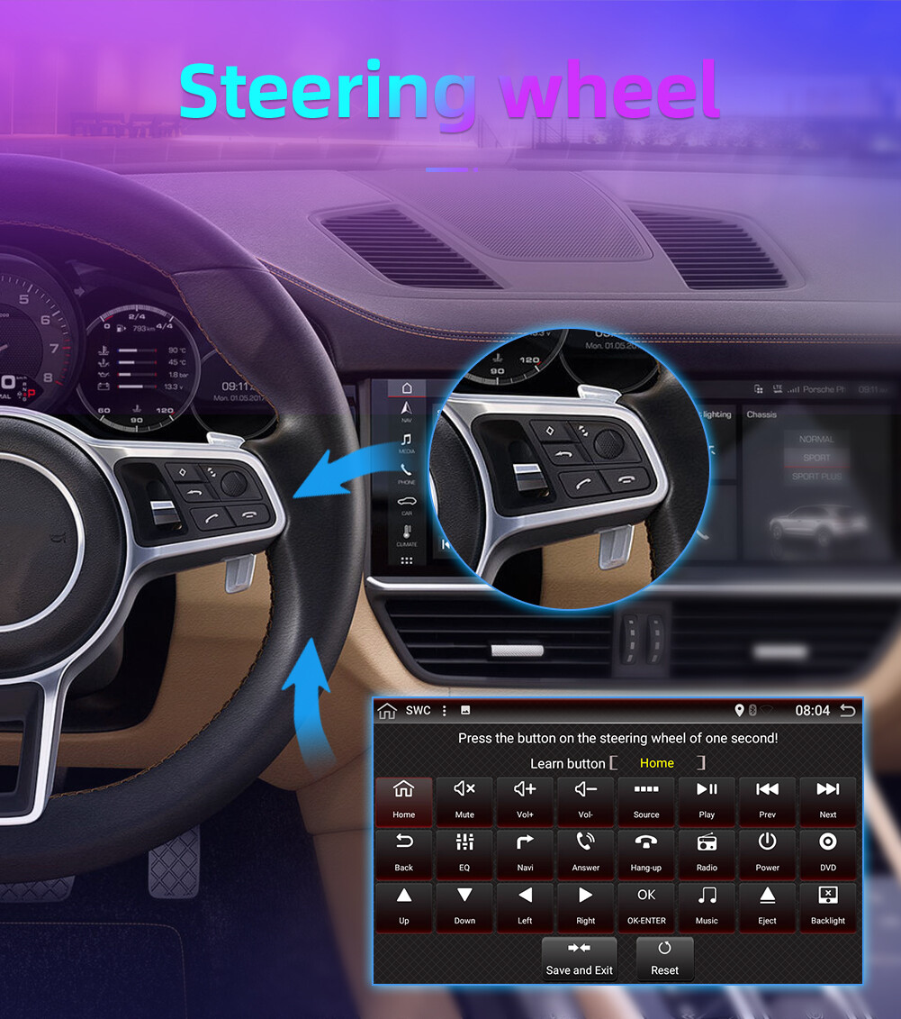 10.1″ 1DIN Android 10 Car Stereo Radio GPS Head Unit 64GB AUX HDMI CarPlay 8Core