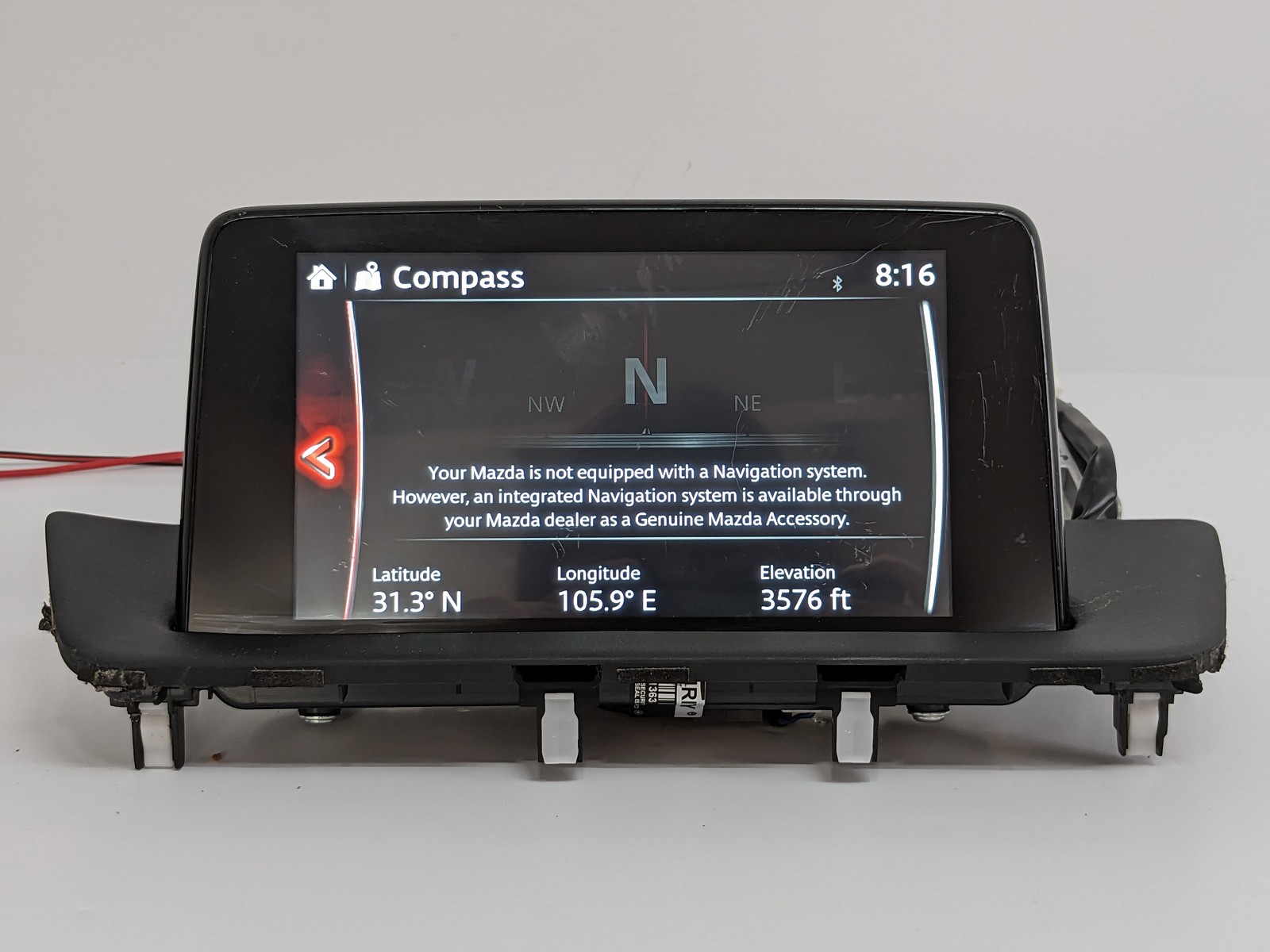 2016 – 2019 Mazda CX-9 OEM Radio Multi Media Display Screen 8″ Inch