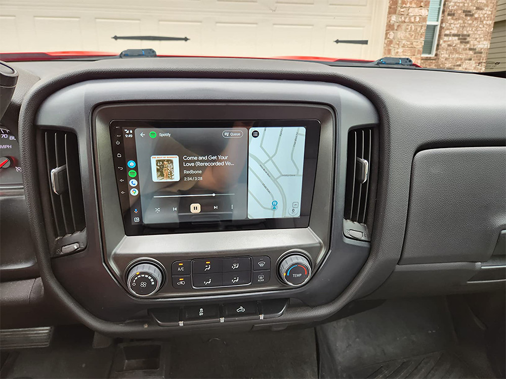 For Chevrolet Silverado Car Radio Stereo Carplay 4+64G 10in SWC Android